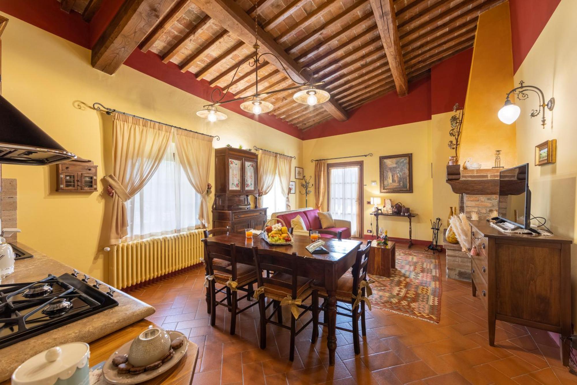 Podere La Casina Country Chic Rigomagno Exterior foto